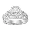 14K 1.00CT-Diamond Solitaire Bridal-Set