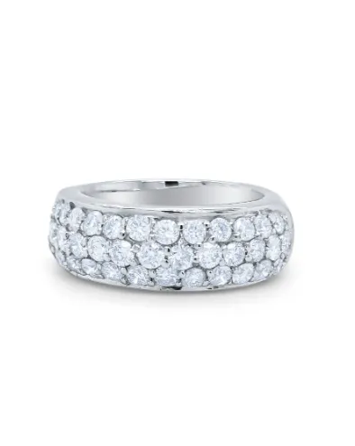 14k Diamond Band