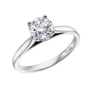 14K White Gold (0.25ct) Solitaire Diamond Ring