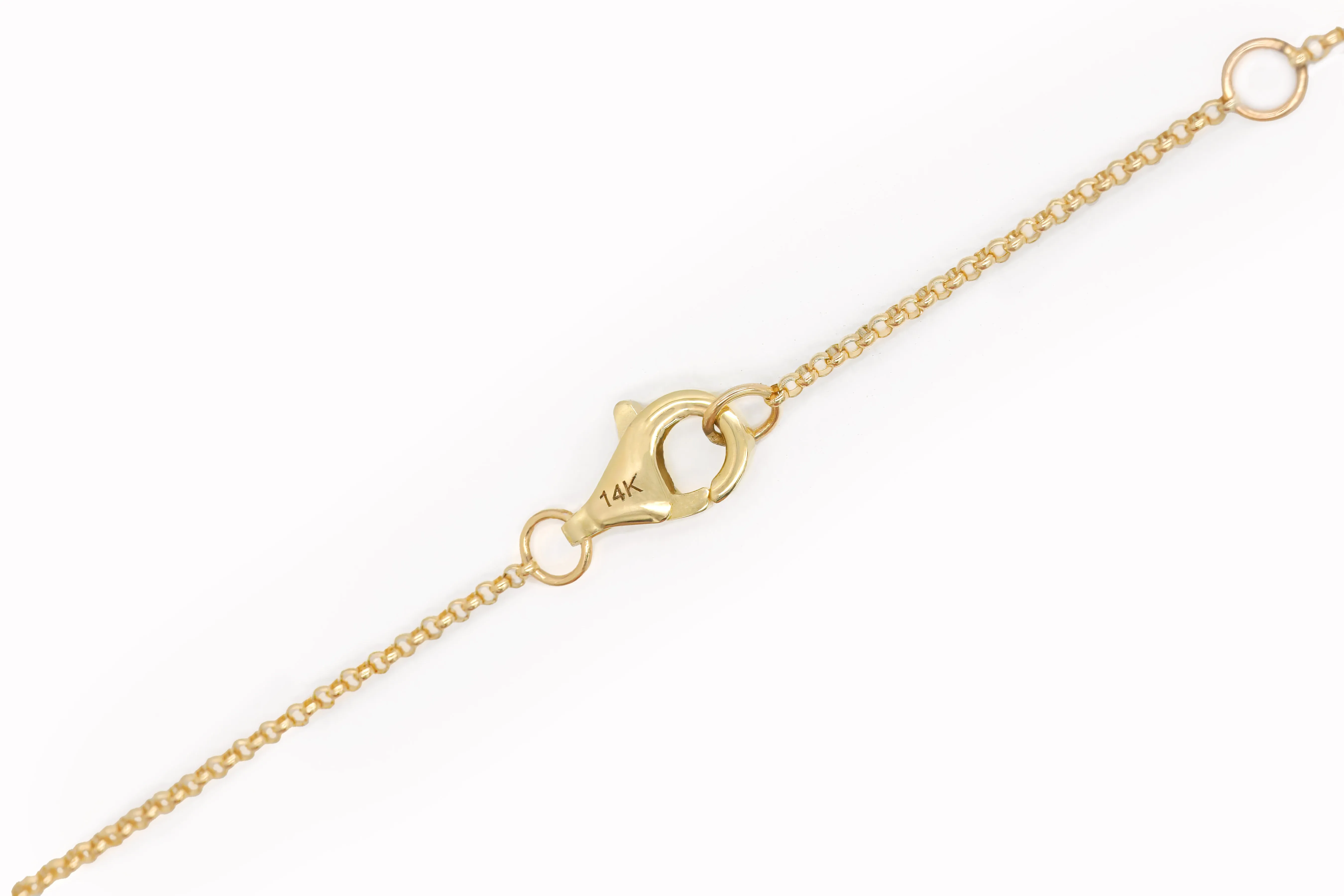 14k Yellow Gold Yin/Yang Necklace