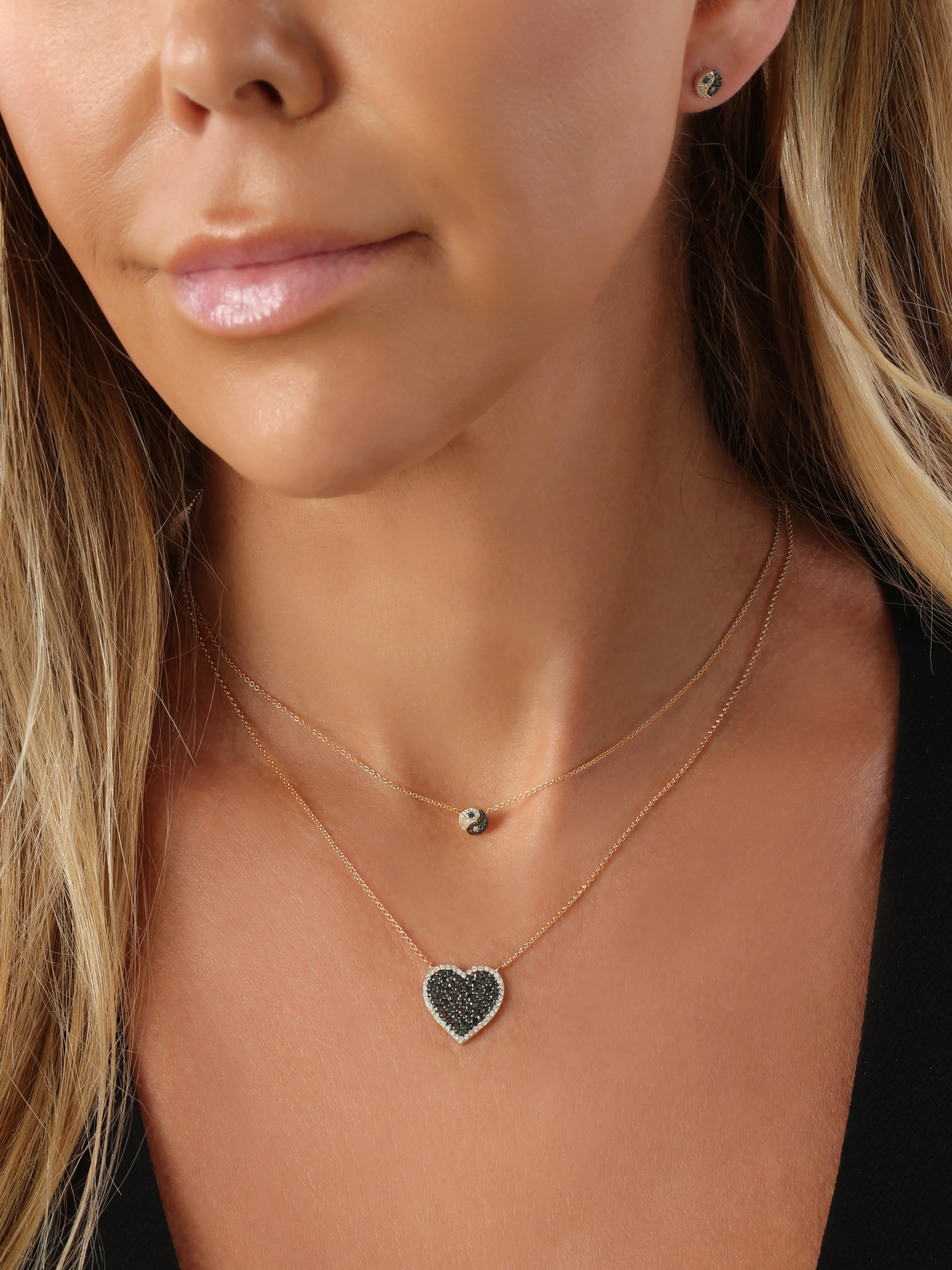 14k Yellow Gold Yin/Yang Necklace