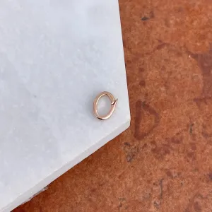 14KT Rose Gold Small Bail Pendant Enhancer 3.5mm