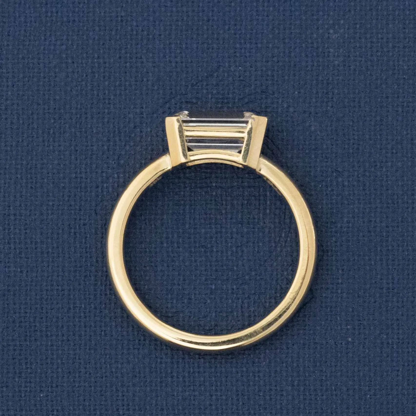1.92ct Emerald Cut Diamond Solitaire, GIA F VS2
