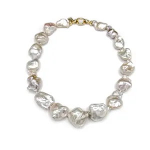 195-02-G-SHORT   | STONE PEARL PINK 18" ON GOLD