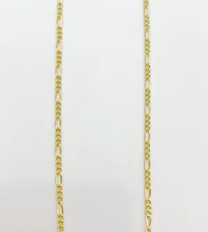 22” 14k Gold Filled Figaro Chain 1.5mm (S2031CLC-22)