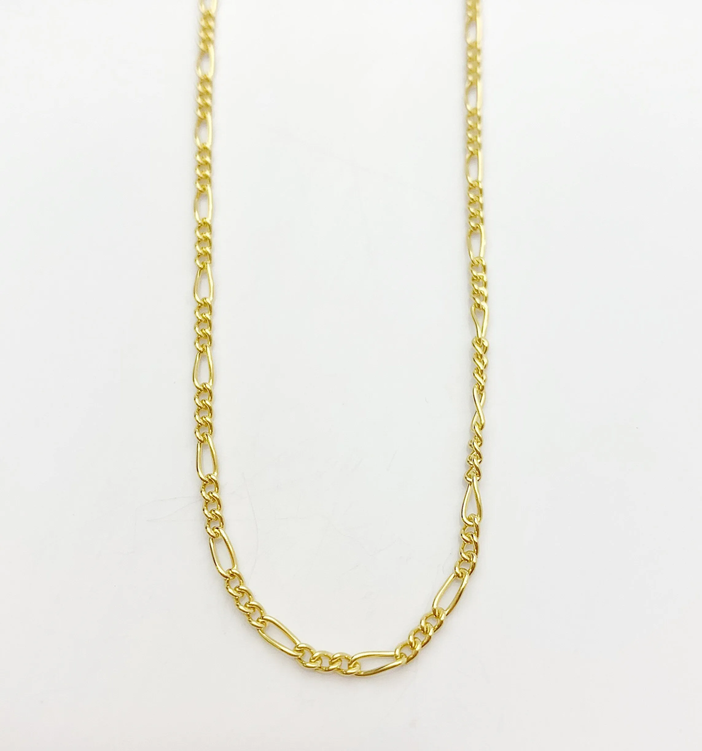 22” 14k Gold Filled Figaro Chain 1.5mm (S2031CLC-22)