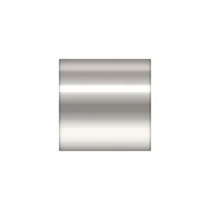 3.0x3.0mm (2.5mm ID) Cut Tube, Sterling Silver. Made in USA. #500143