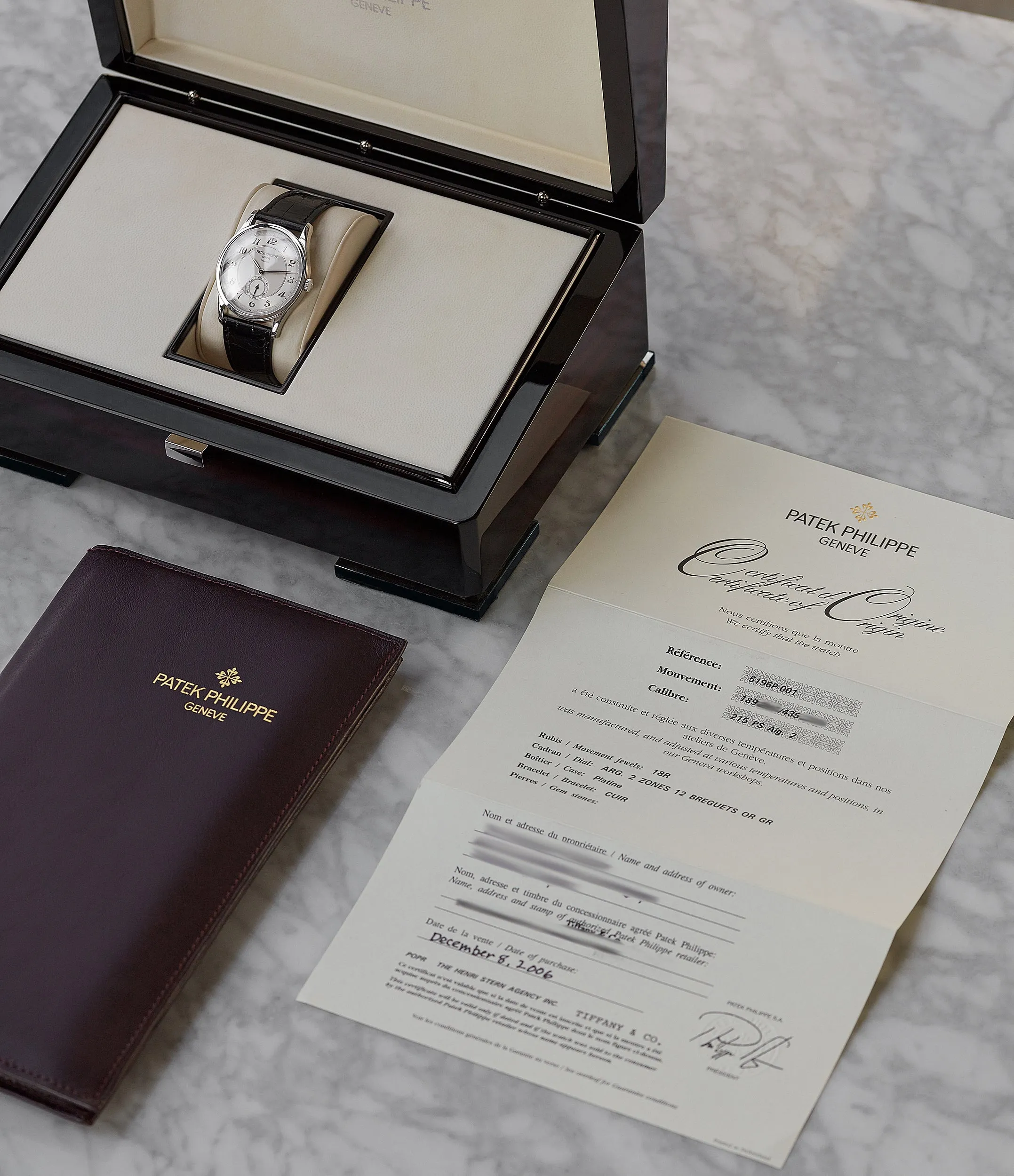 5196P-001 | Tiffany-signed | Platinum