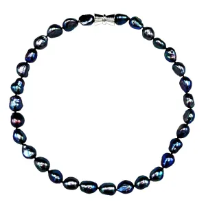 700-10-S | BAROQUE SINGLE STRAND (BLACK)