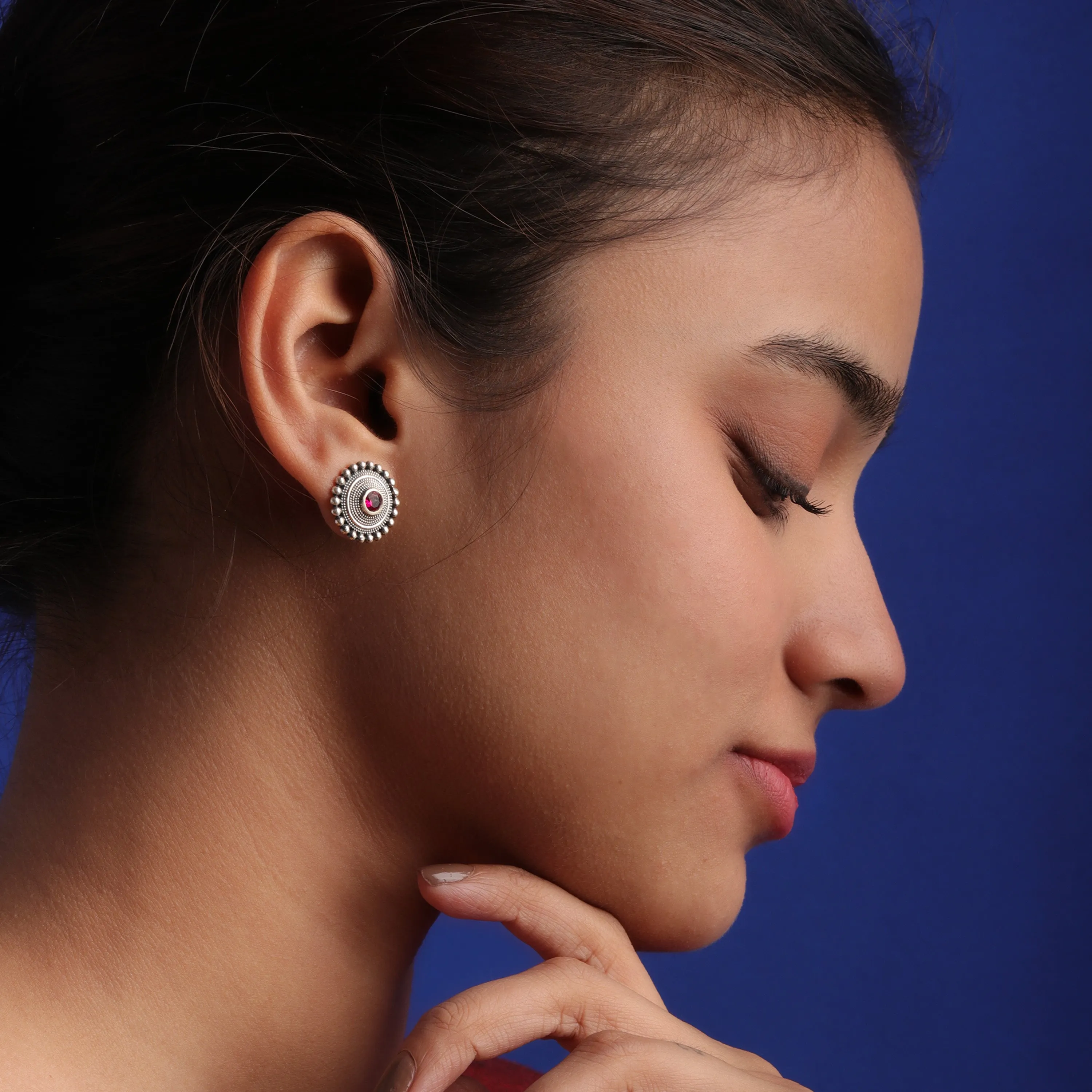Abha Silver Earrings by MOHA