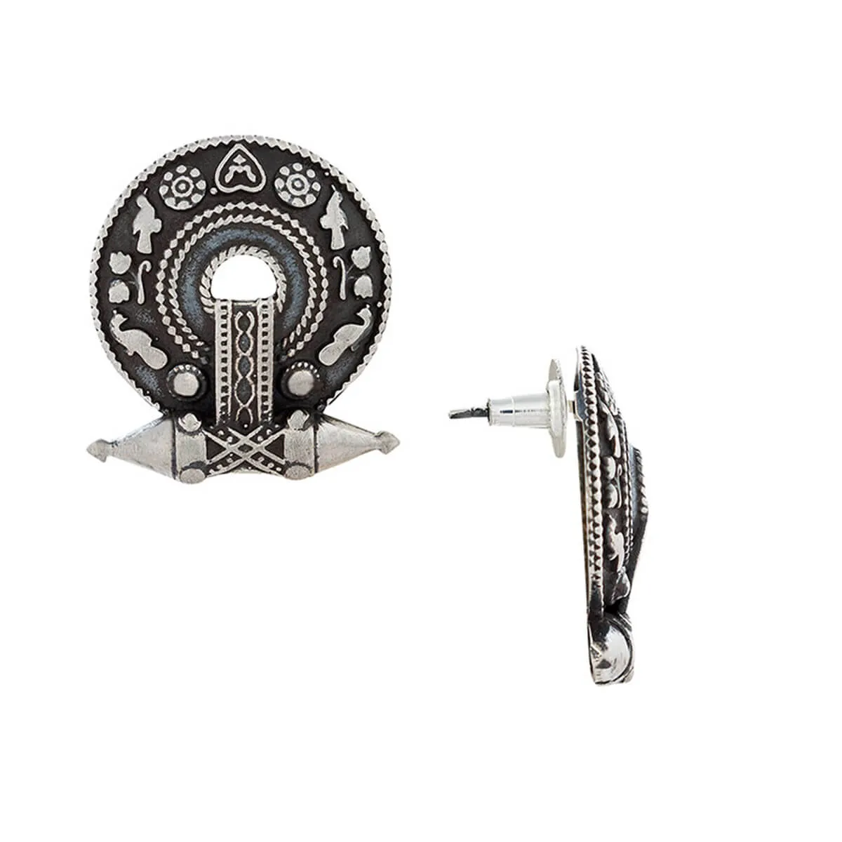 Akota Silver Earrings by MOHA