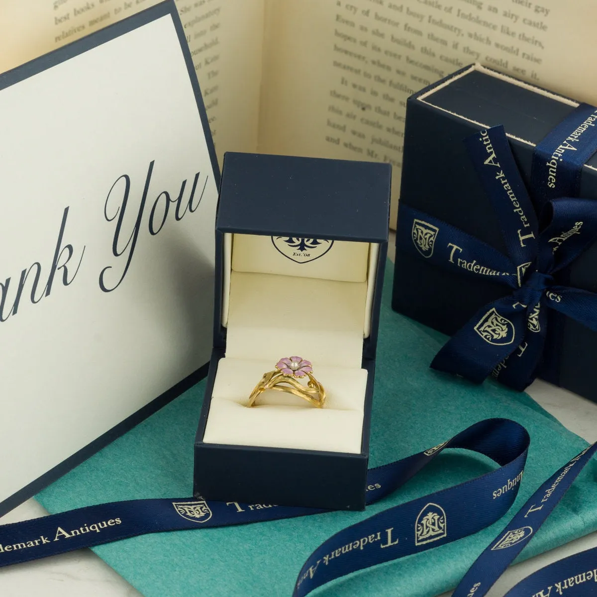 Antique Ruby Diamond and Emerald Ring of 14k Gold