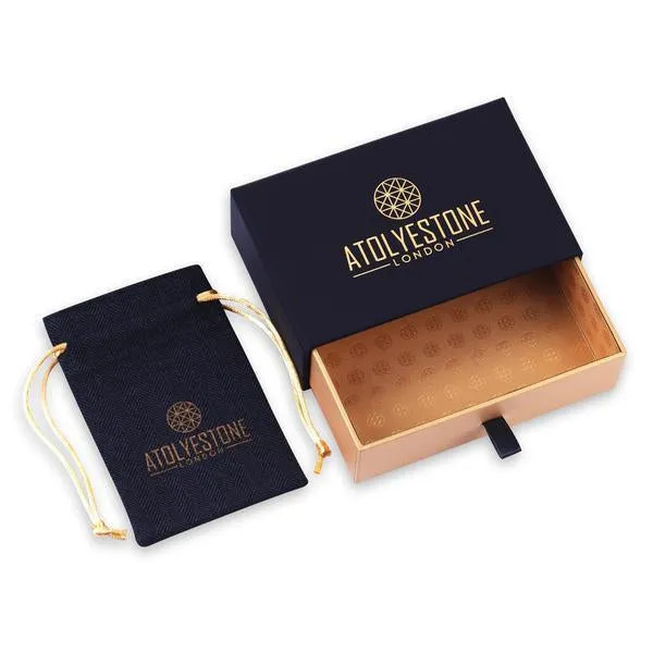 Atolyestone Pave Statement - Solid Silver