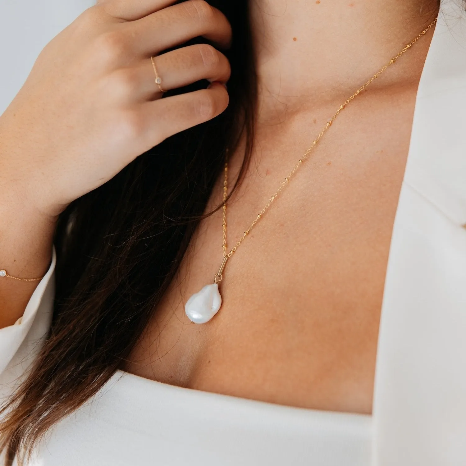 Baroque Pearl Necklace