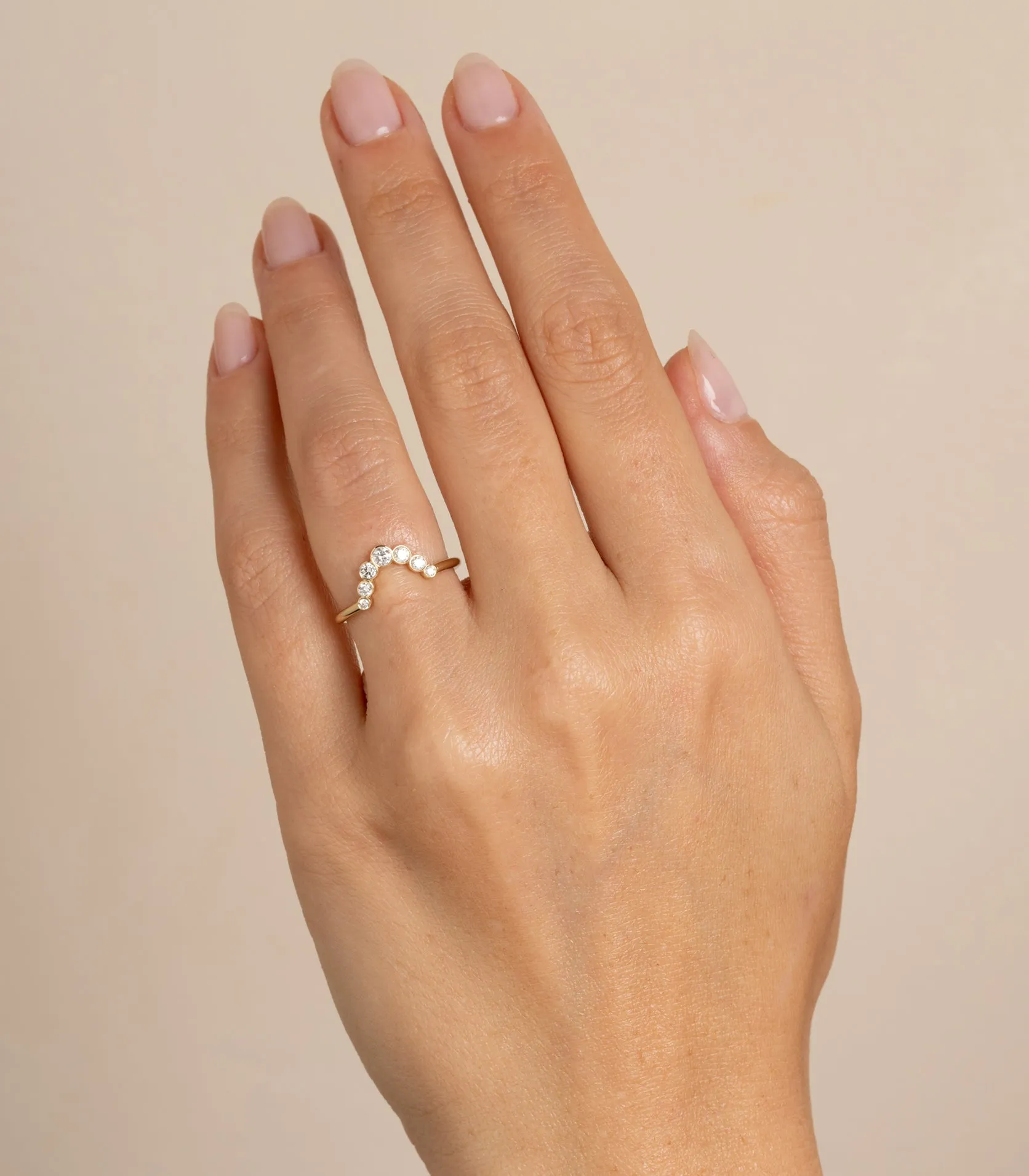 Bezels Sunrise Nesting Band