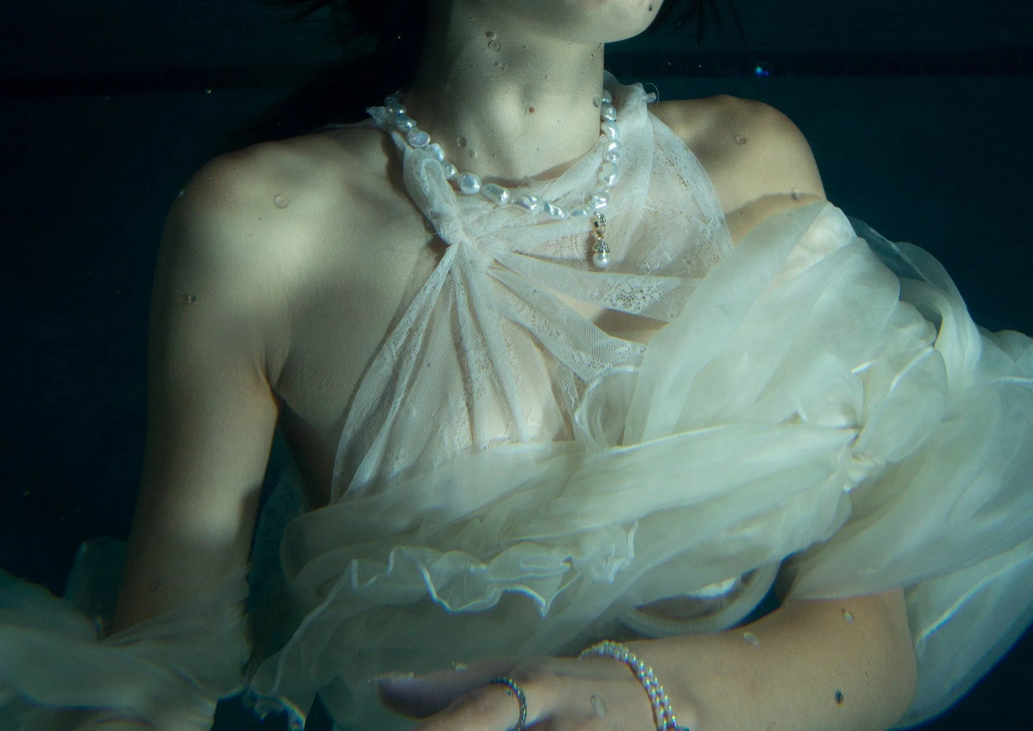 Blossom Keshi Pearl Necklace