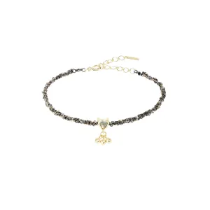 Bracelet Ruthenium n°827 - Marie Laure Chamorel