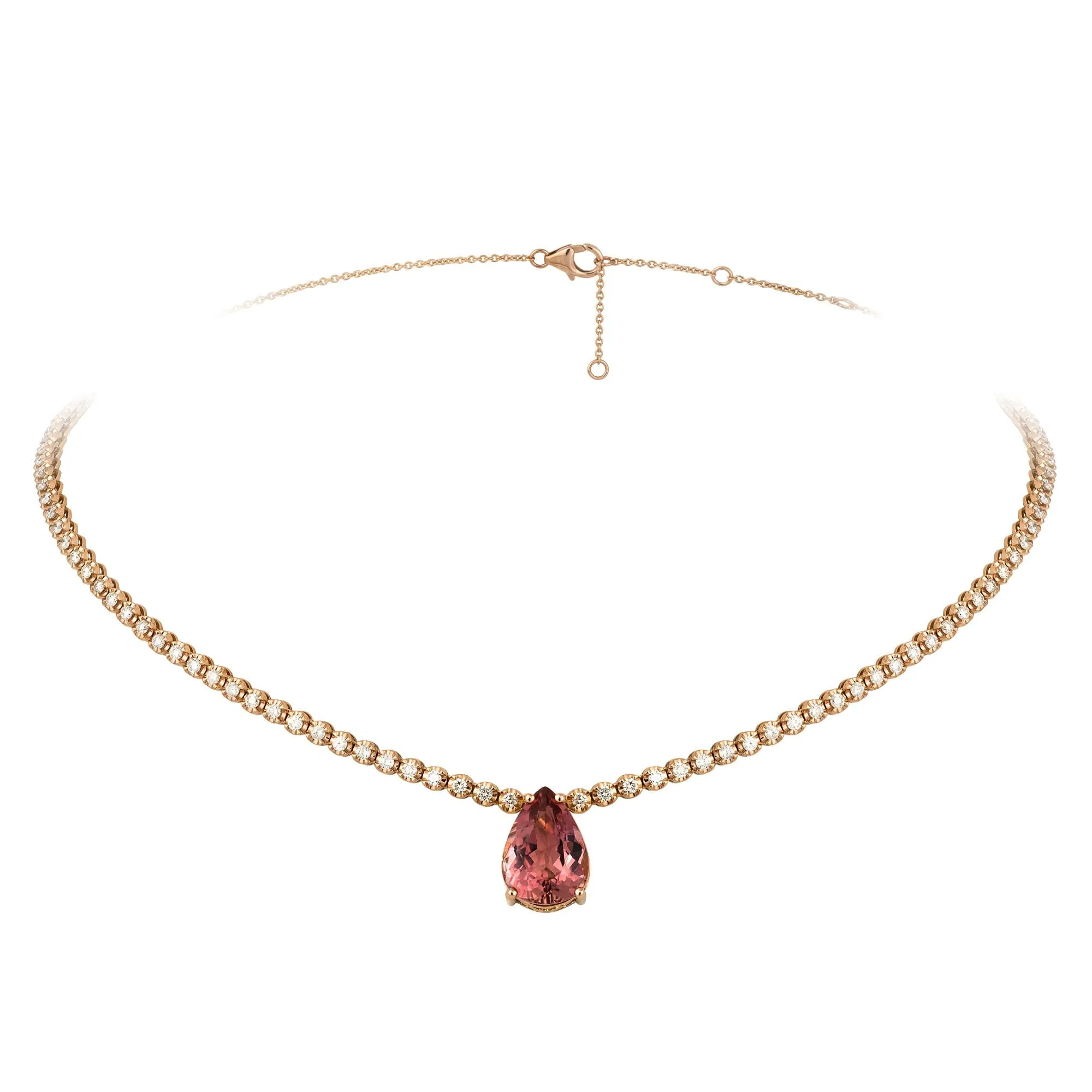 Breathtaking Diamond 18K White Gold Necklace for Her