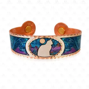 Cat design Colorful Bracelet With Magnet