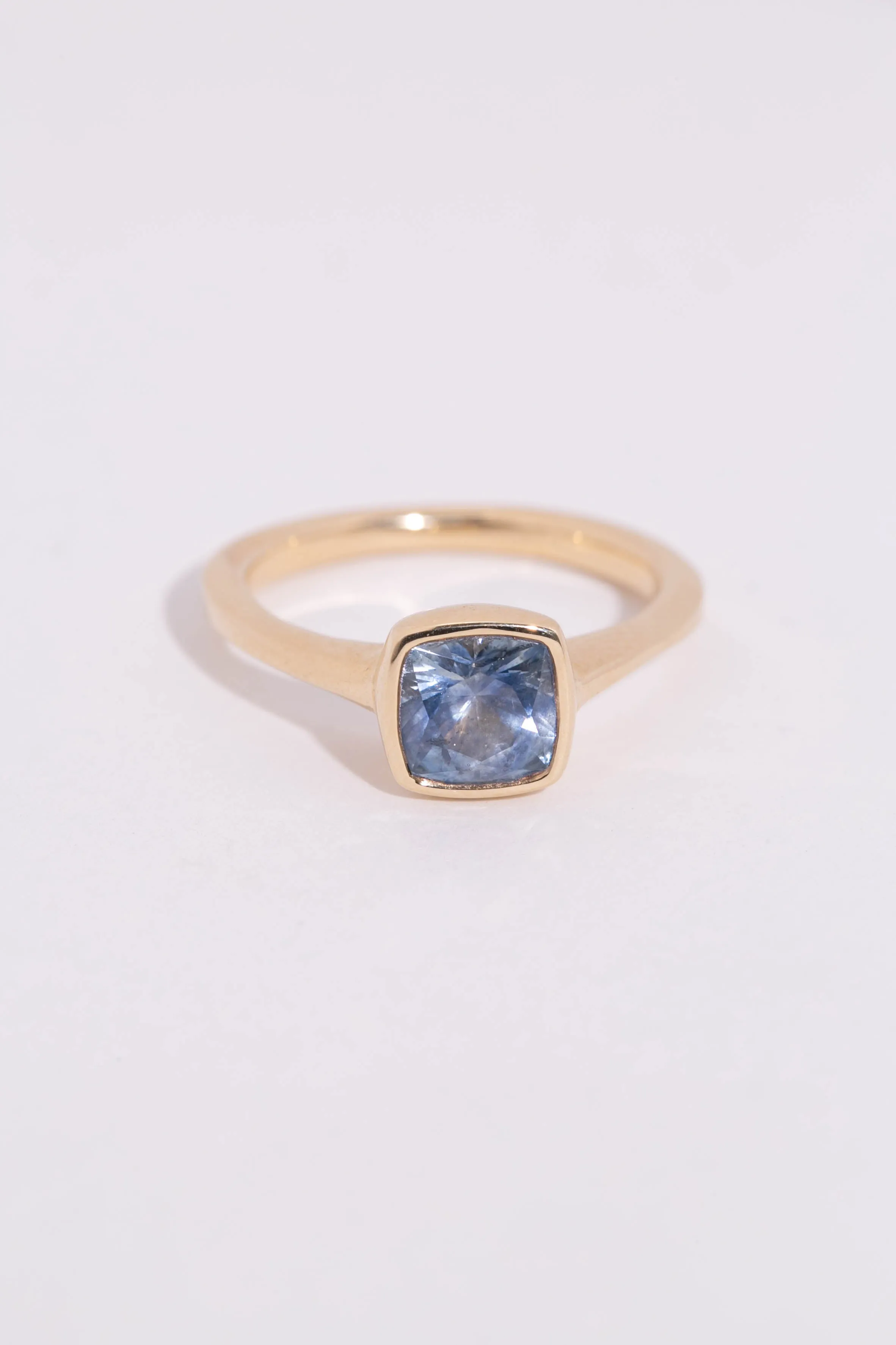 Cerulean Sapphire Solitaire