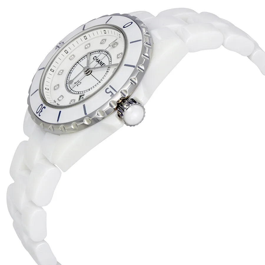 Chanel  J12 Diamonds Ladies Watch H1628