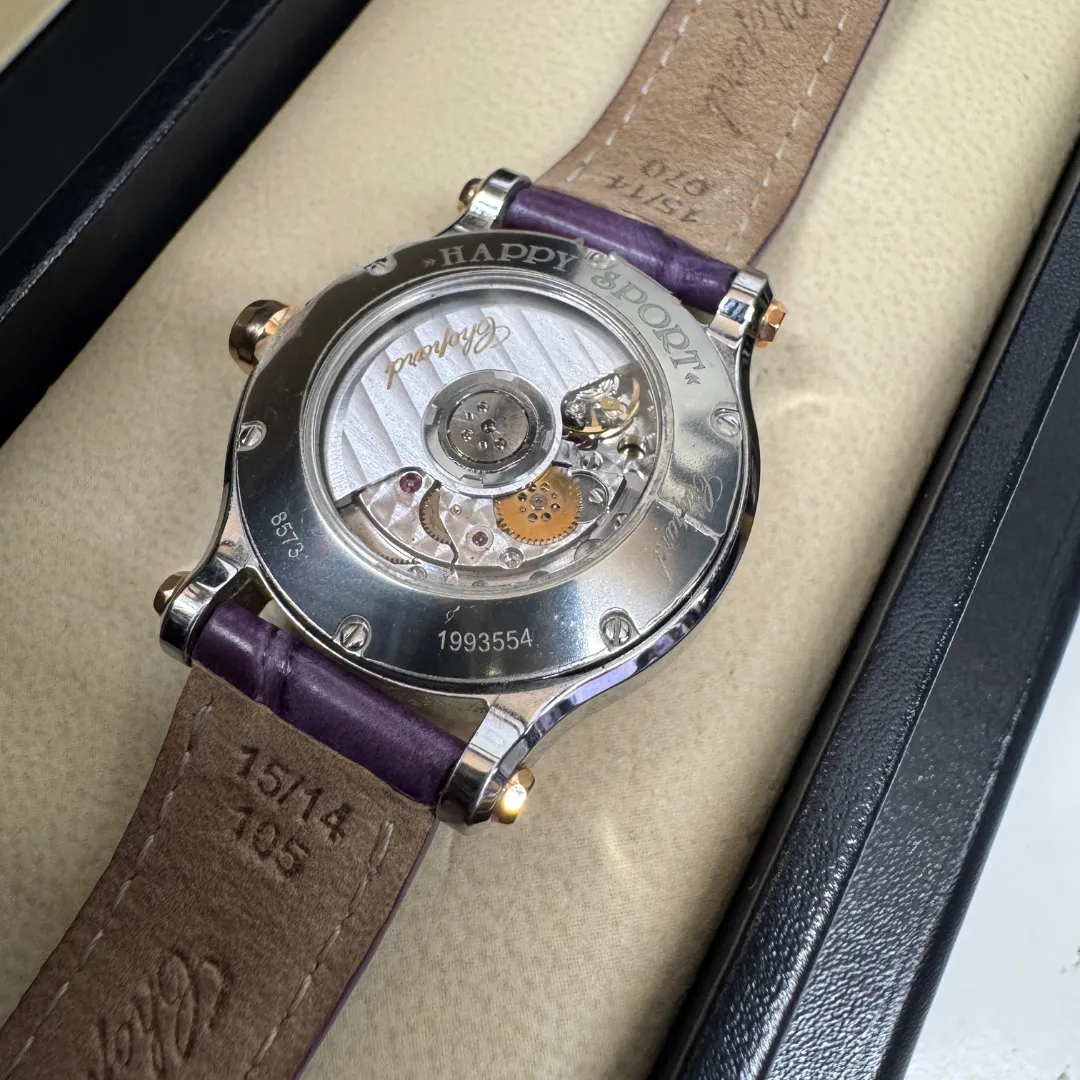 Chopard Happy Sport Automatic Sport 8573 5 diamonds w/ cert