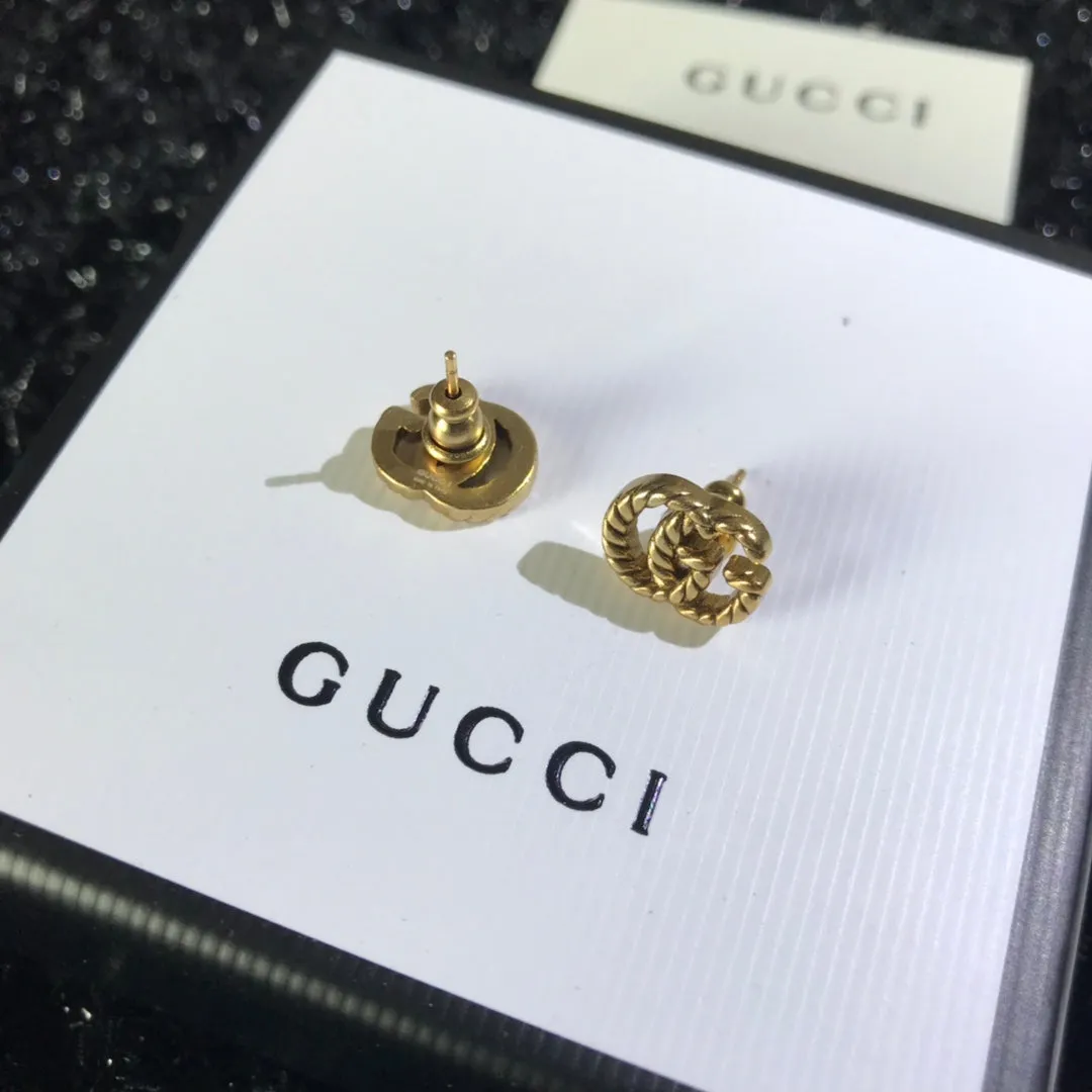 Classic Double G Stud Earrings