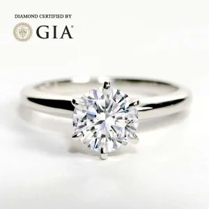 Classic Solitaire Ring