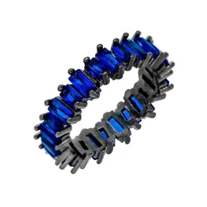 Colored Baguette Ring