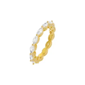 Colored Marquise Fancy Eternity Band