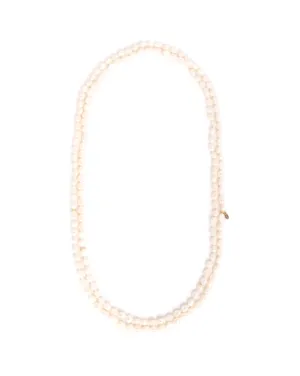 Cubagua Necklace #6 (160cm) - White Pearl