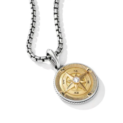 David Yurman   Necklaces & Pendant in Silver and 18-Karat Yellow Gold