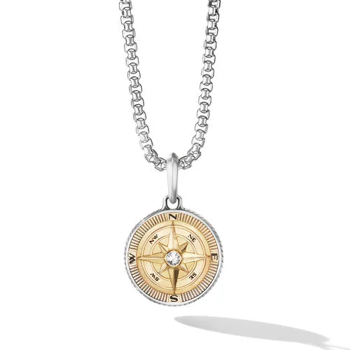 David Yurman   Necklaces & Pendant in Silver and 18-Karat Yellow Gold
