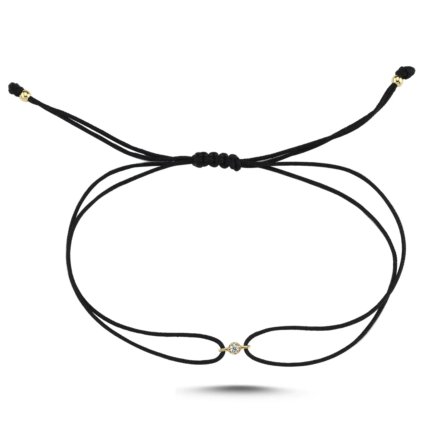 Diamond Cord Bracelet