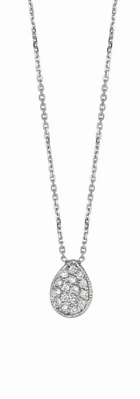 DIAMOND PEAR NECKLACE 14K GOLD (0.25 CTW)