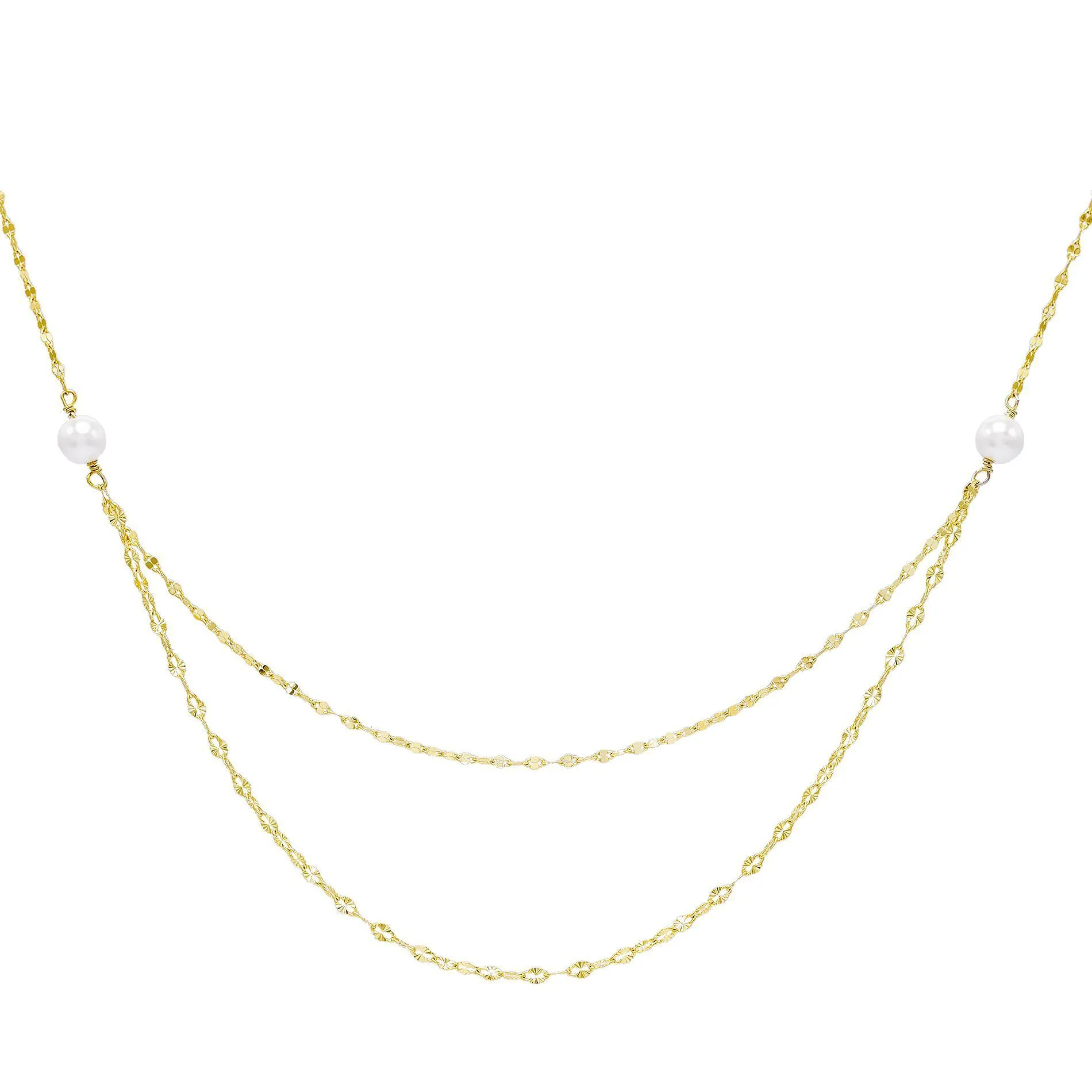 Double Chain Necklace