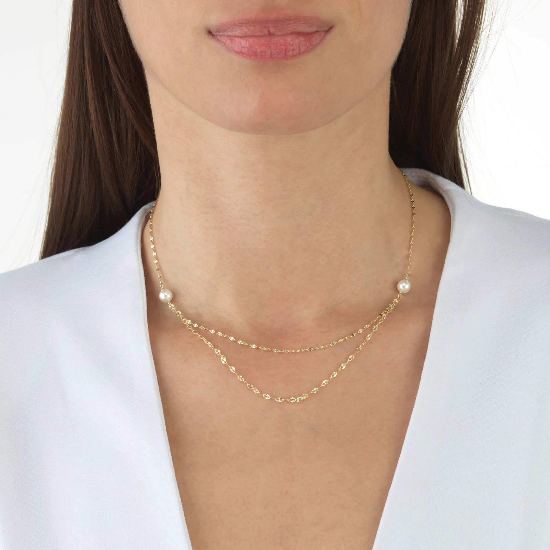 Double Chain Necklace