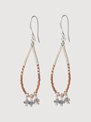 Earrings Becoming Labradorite Silver | A Beautiful Story
