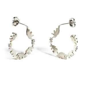 Elephant Cycle Earrings