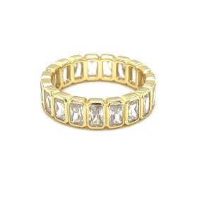Emerald Bezel Ring