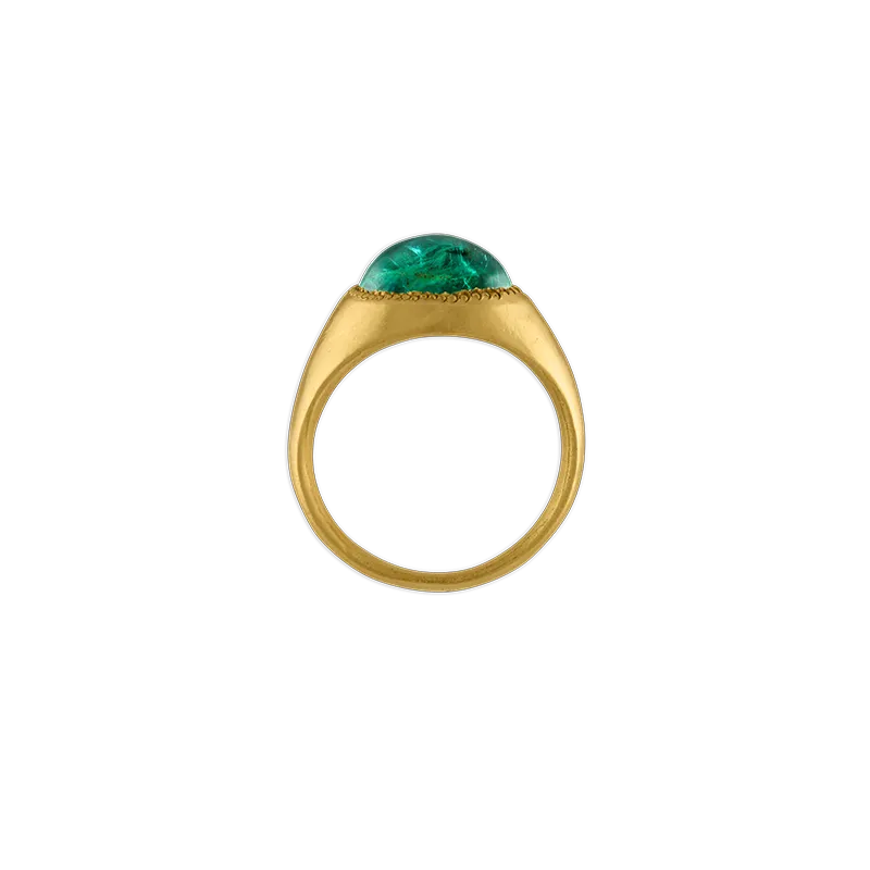 Emerald Roz Ring