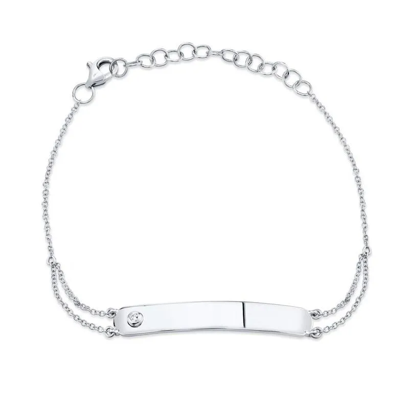 Engravable Bar ID Bracelet