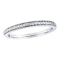 EternalDia 3/8 Carat T.W. Diamond 10kt White Gold Bridal set Ring