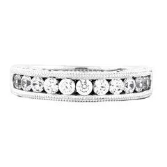 EternalDia 7/8 Carat T.W. Diamond 14kt White gold Anniversary Band Ring
