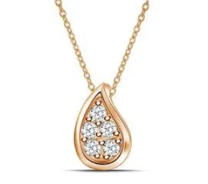 EternalDia Paisley Pendant Necklace