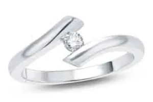 EternalDia Single Stone Diamond Ring
