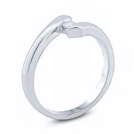 EternalDia Single Stone Diamond Ring