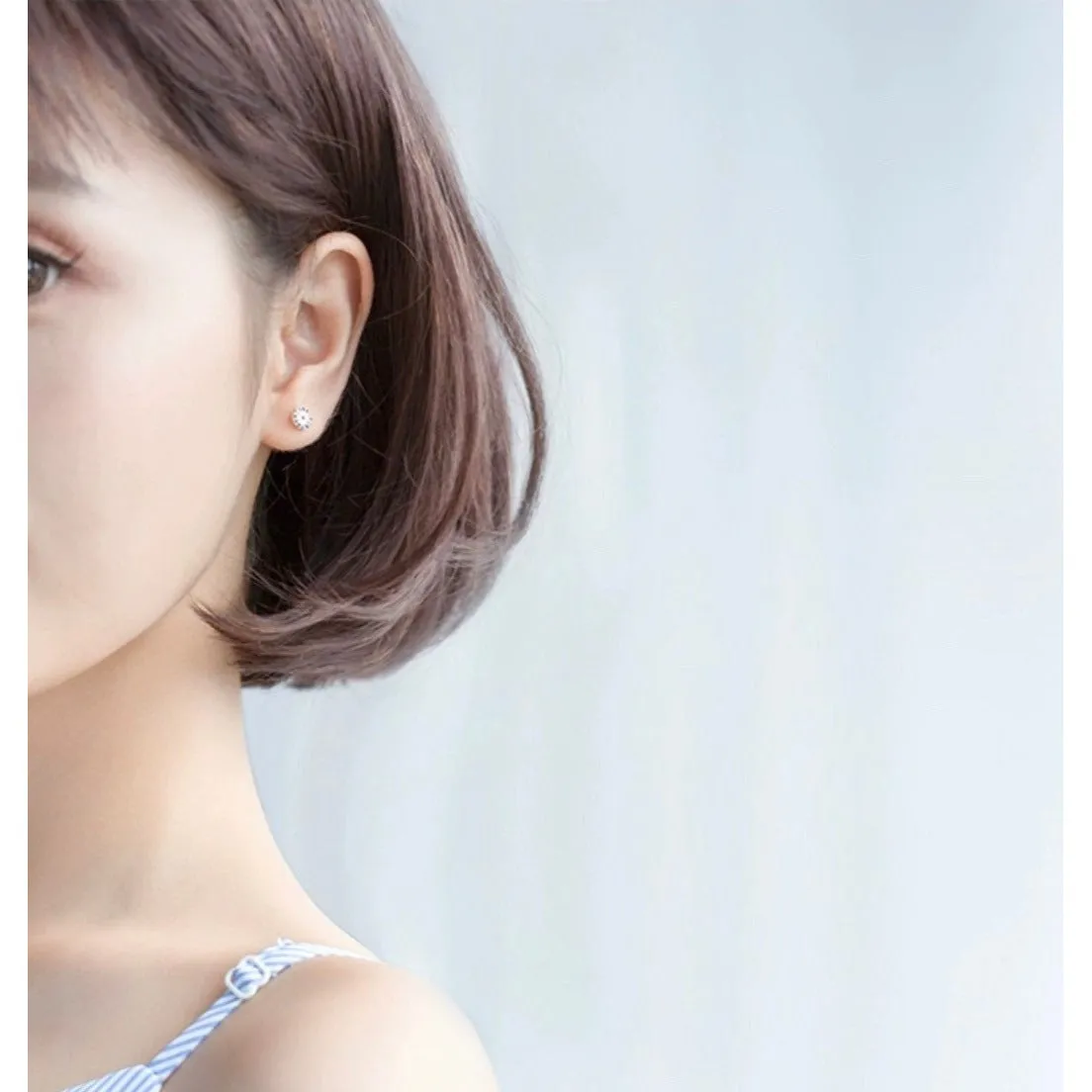 Evil Eye Stud Earrings-EOS006