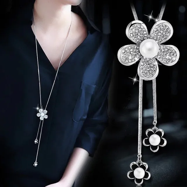 Fashion Long Necklaces & Pendants  Geometric Women Jewelry