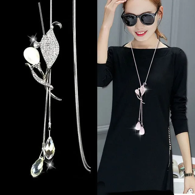 Fashion Long Necklaces & Pendants  Geometric Women Jewelry
